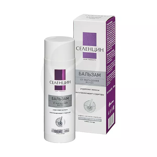 Изображение товара Селенцин Hair Therapy Бальзам против выпадения волос, 200мл лечение укрепление Изображение товара Селенцин Hair Therapy Бальзам против выпадения волос, 200мл лечение укрепление