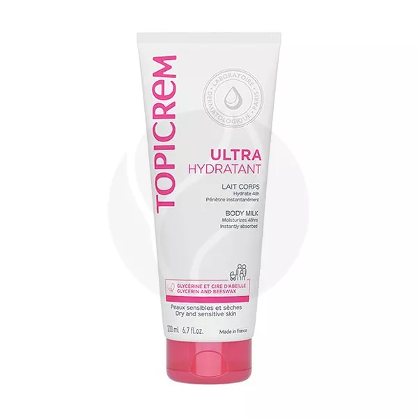 Изображение товара Topicrem Ультраувлажняющее молочко для тела 200мл Франция Изображение товара Topicrem Ультраувлажняющее молочко для тела 200мл Франция