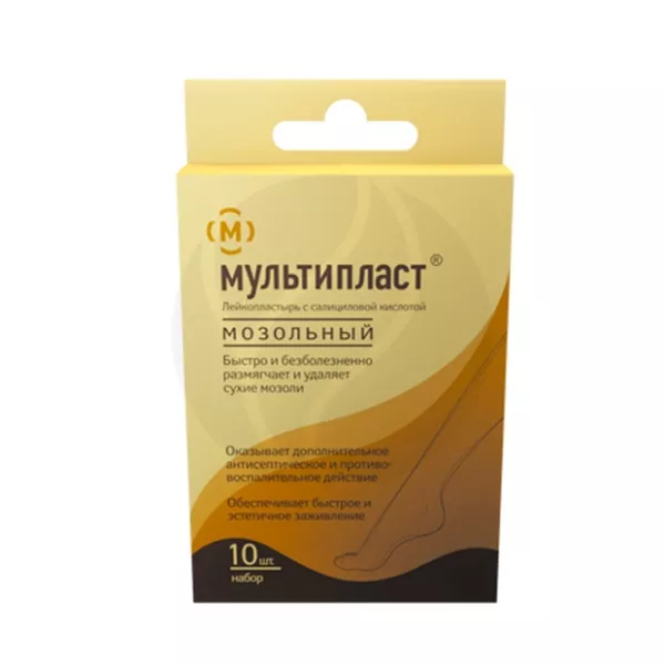 Изображение товара Мультипласт лейкопластырь мозольный, №10