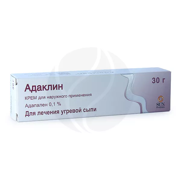 Изображение товара Адаклин крем д/наружн. прим. 0,1%, 30г Изображение товара Адаклин крем д/наружн. прим. 0,1%, 30г