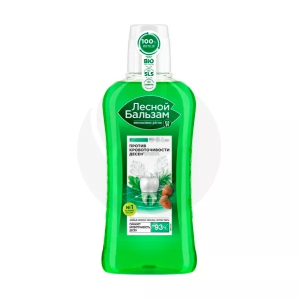Изображение товара Лесной Бальзам ополаскиватель для рта 400мл против кровоточивости десен
