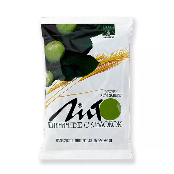 Изображение товара Биокор Лито отруби пшеничные хрустящие яблоко и кальций, 200г Изображение товара Биокор Лито отруби пшеничные хрустящие яблоко и кальций, 200г