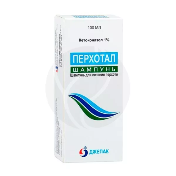 Изображение товара Перхотал шампунь от перхоти 1%, 100мл