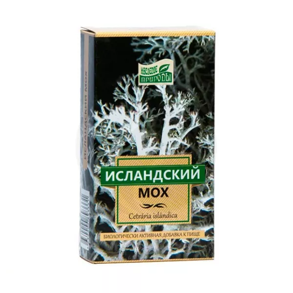 Изображение товара Исландский мох пакет 30г натуральное средство для чаев и настоек