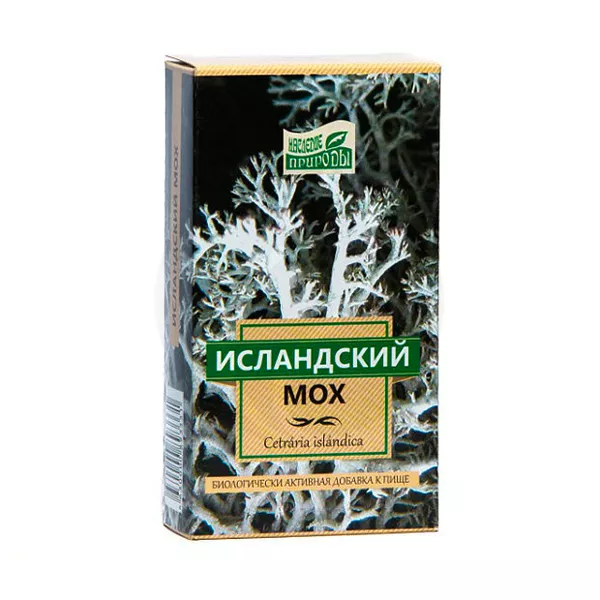 Изображение товара Наследие природы исландский мох, 30г Изображение товара Наследие природы исландский мох, 30г