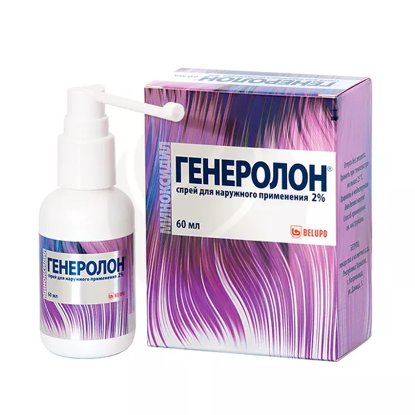 Изображение товара Генеролон спрей д/наружн. прим. 2%, 60мл Изображение товара Генеролон спрей д/наружн. прим. 2%, 60мл