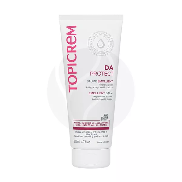 Изображение товара Topicrem DA Protect липидовосстанавливающий бальзам 200 мл для сухой и чувствительной кожи Изображение товара Topicrem DA Protect липидовосстанавливающий бальзам 200 мл для сухой и чувствительной кожи