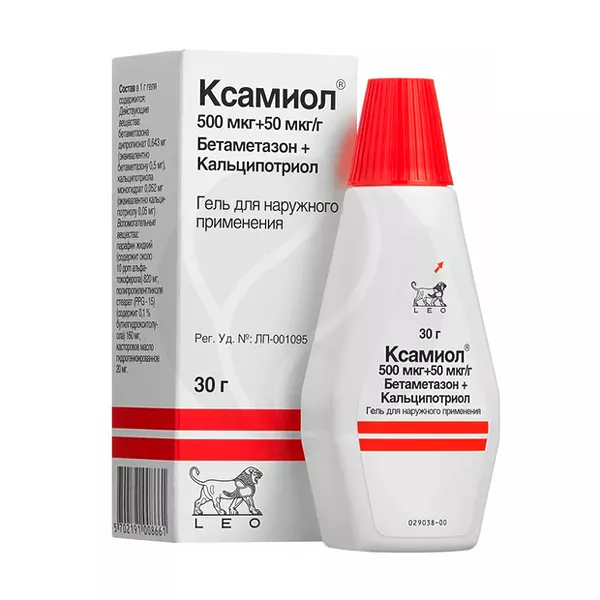 Изображение товара Ксамиол гель д/наружн. прим. 500мкг+50мкг/г, 30г Изображение товара Ксамиол гель д/наружн. прим. 500мкг+50мкг/г, 30г