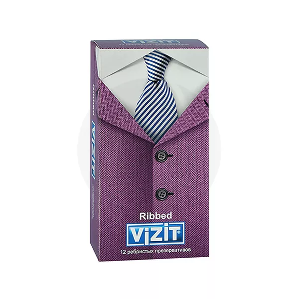 Изображение товара Презервативы Vizit Ribbed №12 с рифлением и силиконовой смазкой Изображение товара Презервативы Vizit Ribbed №12 с рифлением и силиконовой смазкой