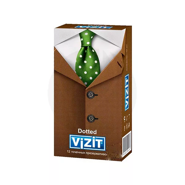 Изображение товара Презервативы VIZIT Dotted точечные №12 для надежной защиты и удовольствия Изображение товара Презервативы VIZIT Dotted точечные №12 для надежной защиты и удовольствия
