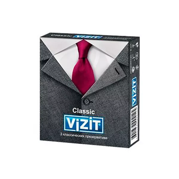Изображение товара Vizit Classic презервативы, 3шт Изображение товара Vizit Classic презервативы, 3шт