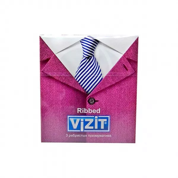 Vizit Ribbed презервативы, №3
