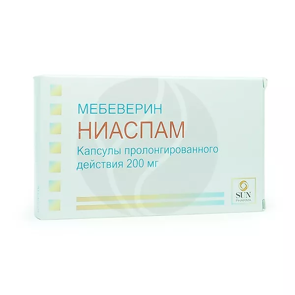 Ниаспам капсулы пролонг. 200мг, №30