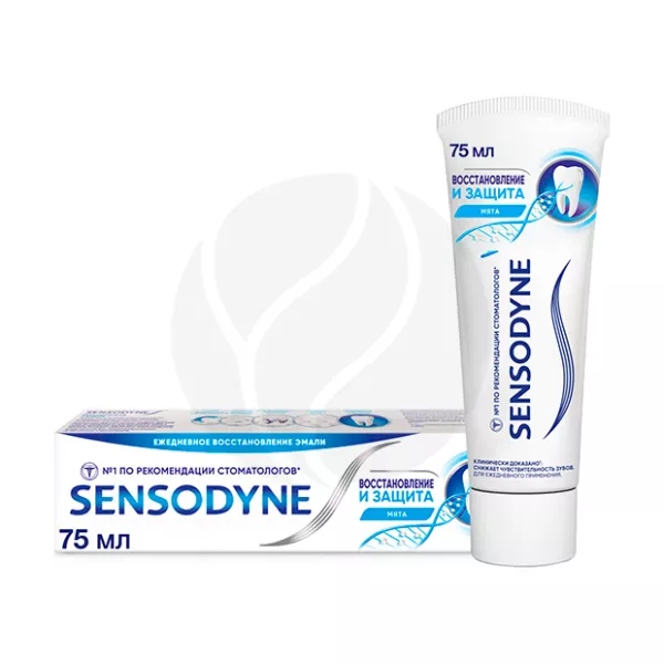 Изображение товара Зубная паста Sensodyne Восстановление и Защита 75 мл для чувствительных зубов