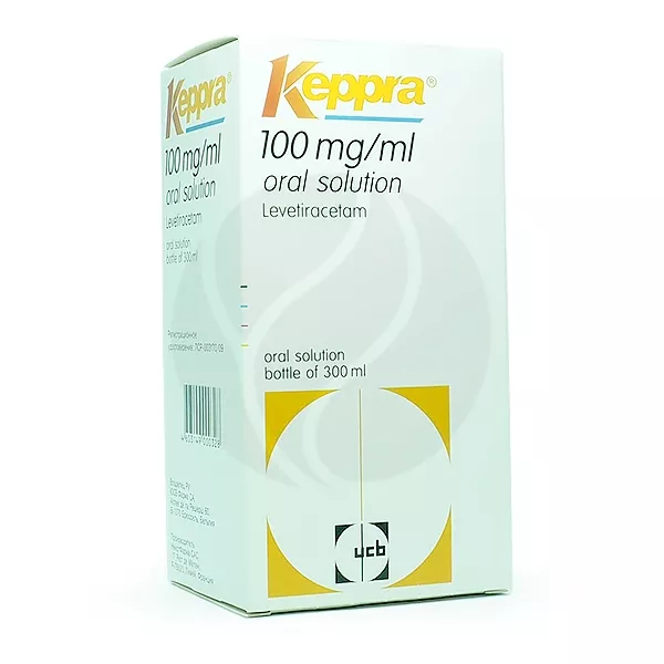 Изображение товара Кеппра раствор для приема внутрь 100 мг/мл 300 мл с мерным шприцом