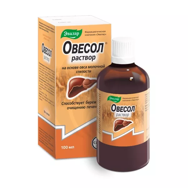 Эвалар Овесол раствор д/приема внутрь, 100мл