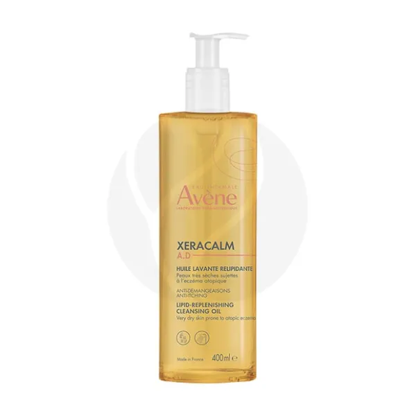 Avene Xeracalm A.D Очищающее липидовосполняющее масло для лица и тела, 400мл