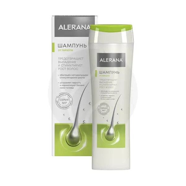 Изображение товара Alerana шампунь от перхоти 250 мл противогрибковое для восстановления волос