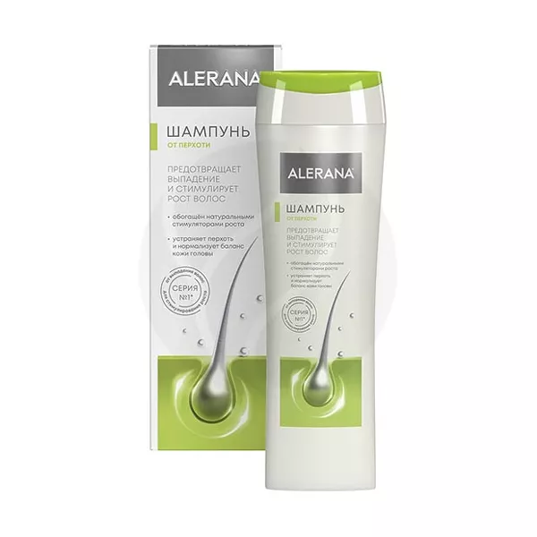 Изображение товара Alerana шампунь от перхоти 250 мл противогрибковое для восстановления волос Изображение товара Alerana шампунь от перхоти 250 мл противогрибковое для восстановления волос