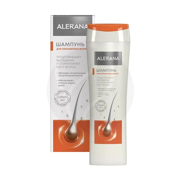 Изображение товара Alerana шампунь для окрашенных волос 250 мл с витаминами и защитой цвета