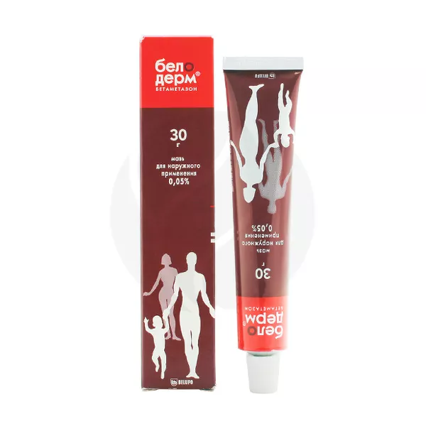 Изображение товара Белодерм мазь 0,05% 30г для наружного применения Хорватия Изображение товара Белодерм мазь 0,05% 30г для наружного применения Хорватия