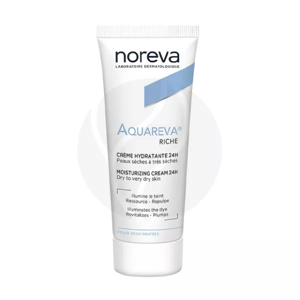 Изображение товара Увлажняющий крем для лица Noreva Aquareva 40 мл, гипоаллергенный и некомедогенный