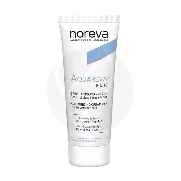 Изображение товара Noreva Aquareva крем увлажняющий для лица 24ч, насыщенная текстура, 40мл Изображение товара Noreva Aquareva крем увлажняющий для лица 24ч, насыщенная текстура, 40мл