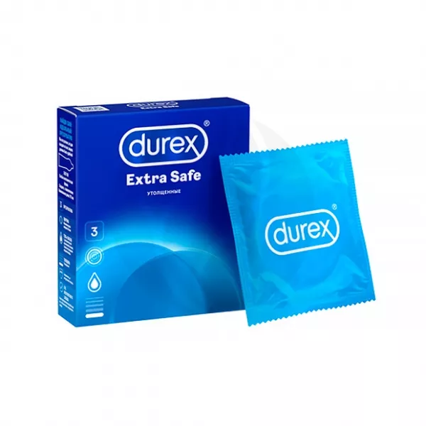 Durex Extra safe презервативы (повышенной прочности), №3
