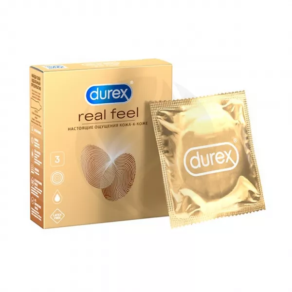 Durex Real Feel презервативы для естественных ощущений, №3