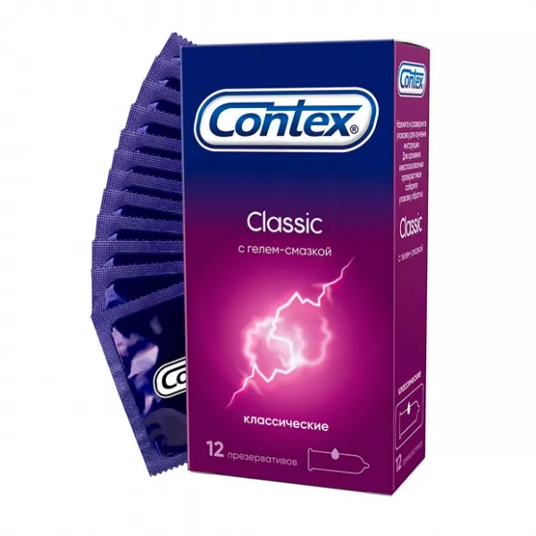 Изображение товара Contex Classic презервативы классические, 12 штук для надежной защиты