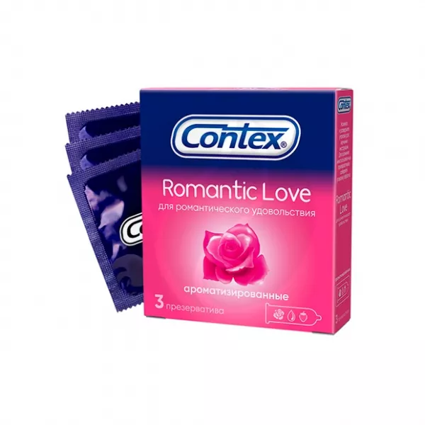 Изображение товара Contex Romantic love презервативы ароматизированные, №3