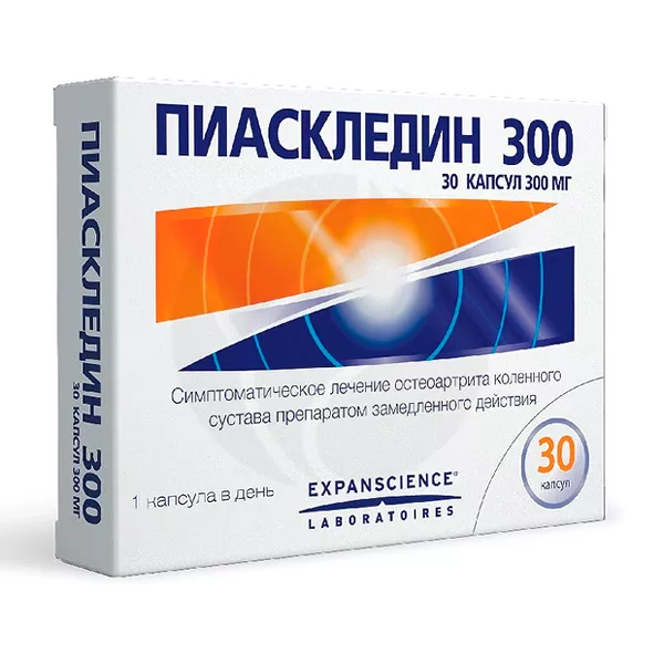 Изображение товара Пиаскледин капсулы 300мг, №30 Изображение товара Пиаскледин капсулы 300мг, №30