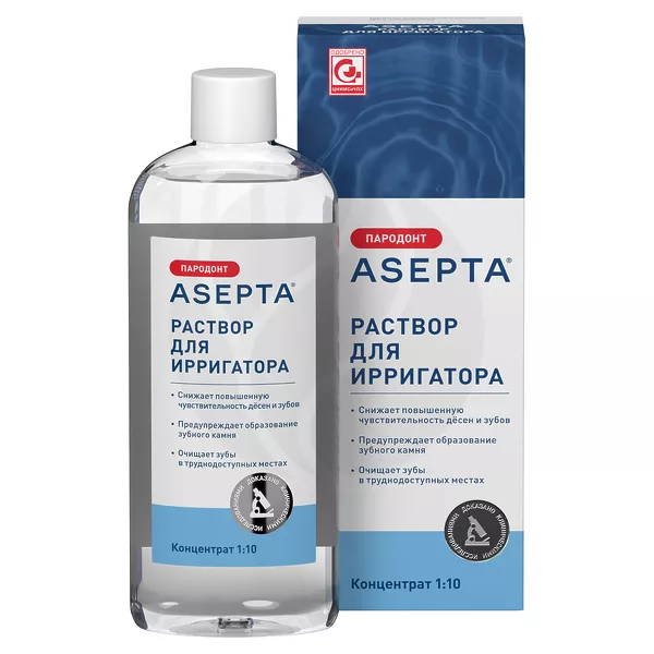 Изображение товара Asepta раствор для ирригатора, 250мл