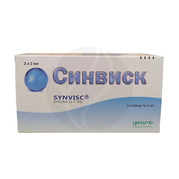Синвиск  раствор д/в/суставн. введ., 2мл №3