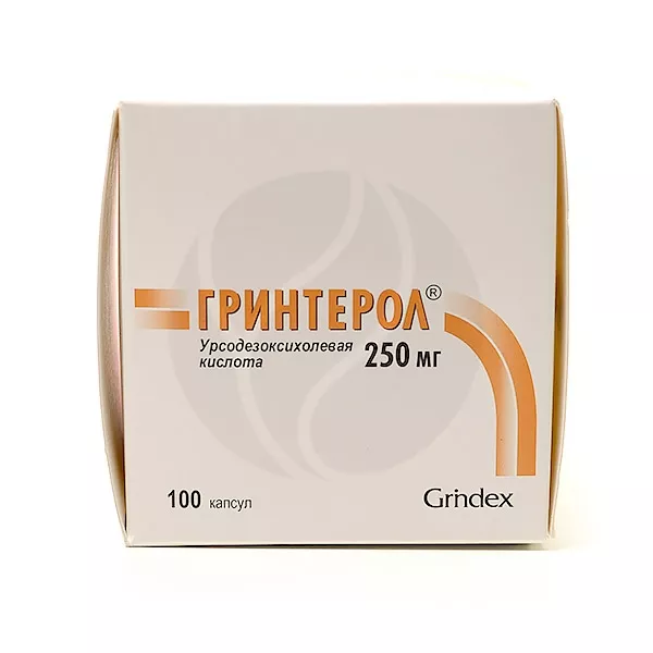 Гринтерол капсулы 250мг, №100