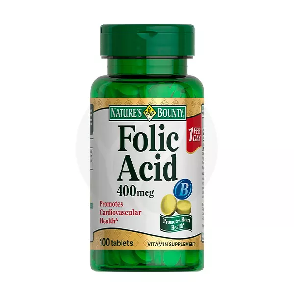 Изображение товара Nature's Bounty Фолиевая кислота таблетки 400мкг №100 США