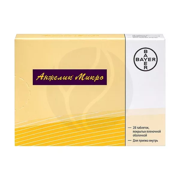Изображение товара Контрацептивные таблетки Анжелик Микро Bayer Германия Изображение товара Контрацептивные таблетки Анжелик Микро Bayer Германия