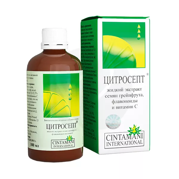 Изображение товара Цитросепт раствор д/приема внутрь, 100мл Изображение товара Цитросепт раствор д/приема внутрь, 100мл