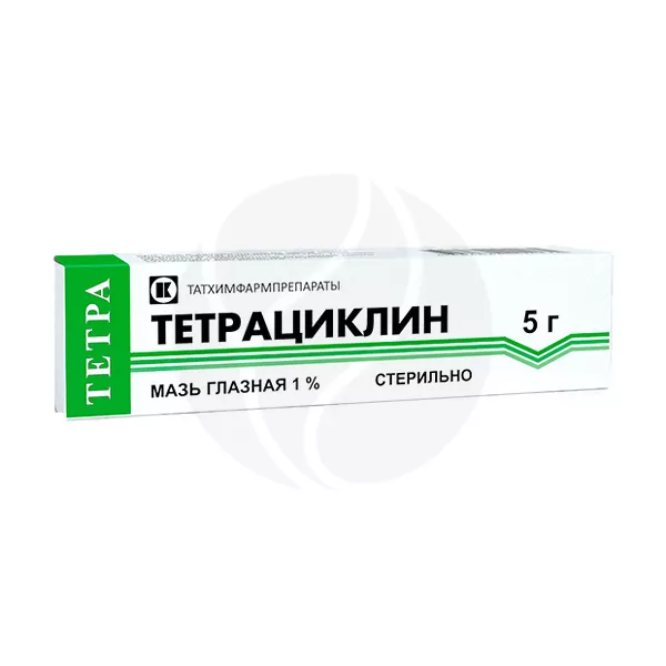 Изображение товара Тетрациклин мазь глазная 1% 5г для лечения глазных инфекций Изображение товара Тетрациклин мазь глазная 1% 5г для лечения глазных инфекций