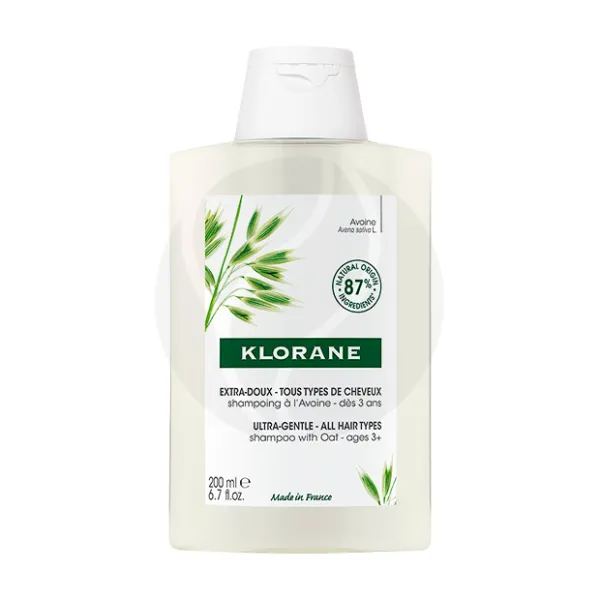 Изображение товара Klorane сверхмягкий шампунь с молочком овса 200мл для всей семьи