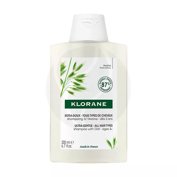 Изображение товара Klorane шампунь сверхмягкий для всех типов волос с молочком овса, 200мл Изображение товара Klorane шампунь сверхмягкий для всех типов волос с молочком овса, 200мл