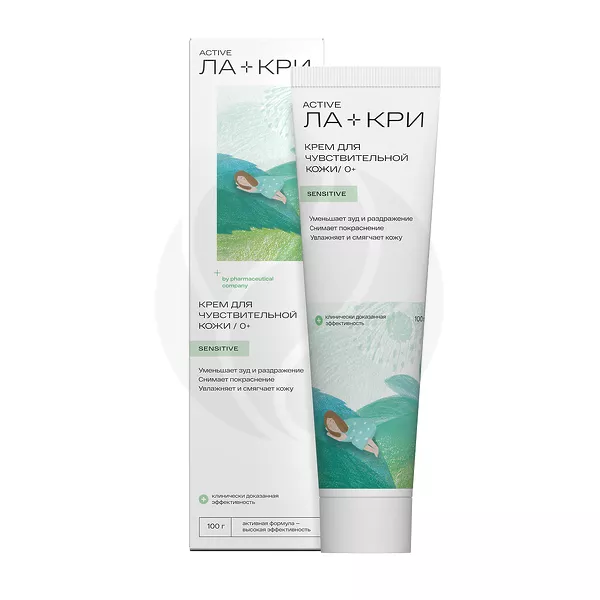 Изображение товара Ла-кри Active крем для чувствительной кожи с натуральными компонентами 100г Изображение товара Ла-кри Active крем для чувствительной кожи с натуральными компонентами 100г