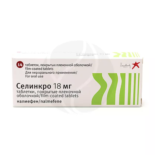 Изображение товара Селинкро таблетки 18мг покрытые пленочной оболочкой, 14 шт
