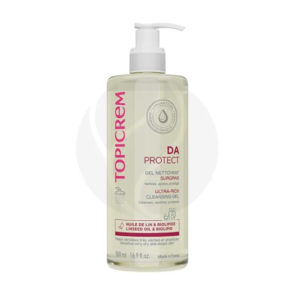 Изображение товара Topicrem DA Protect гель ультра риш очищающий 500 мл для чувствительной кожи