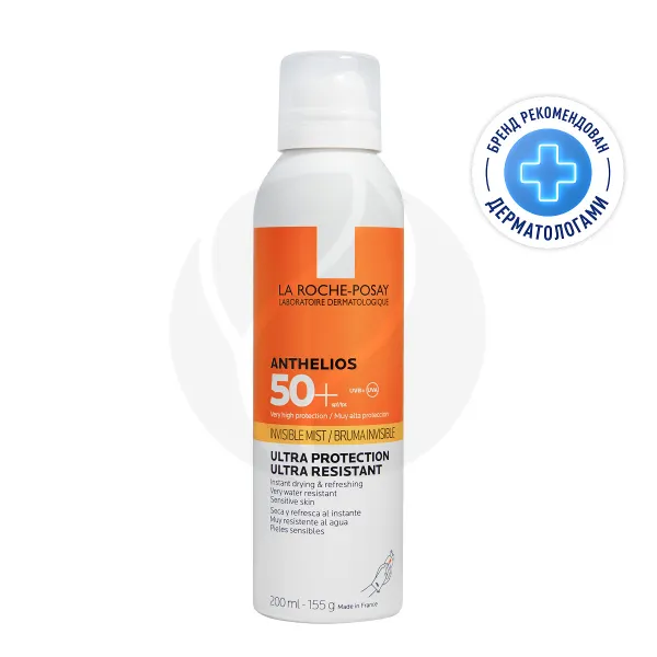 Изображение товара La Roche-Posay Anthelios XL SPF50+ спрей-вуаль для защиты кожи 200 мл