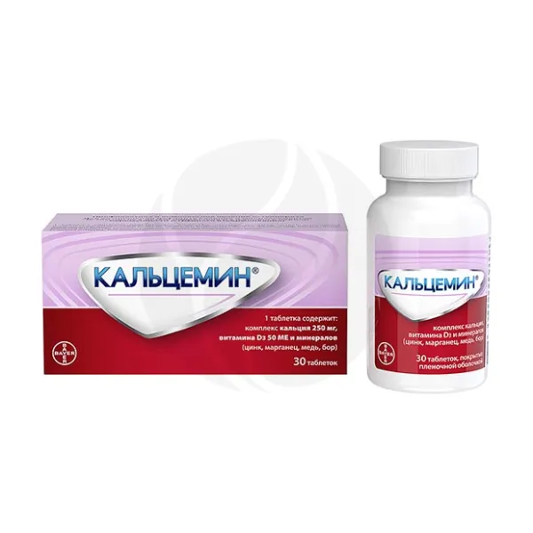 Изображение товара Кальцемин таблетки для укрепления костей, 30 шт, США
