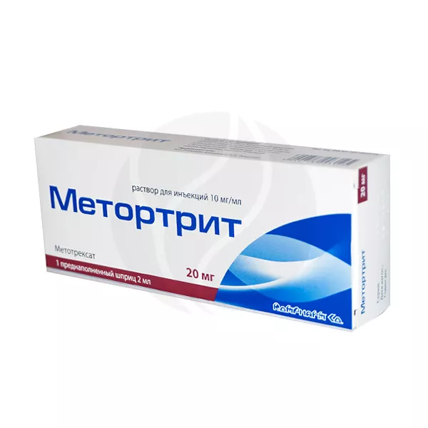 Изображение товара Метортрит раствор для инъекций 10мг/мл №1 Ромфарм Изображение товара Метортрит раствор для инъекций 10мг/мл №1 Ромфарм