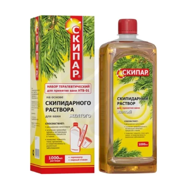 Изображение товара Скипар НТВ-01 Набор для ванн Эмульсия желтая 1000 мл Изображение товара Скипар НТВ-01 Набор для ванн Эмульсия желтая 1000 мл