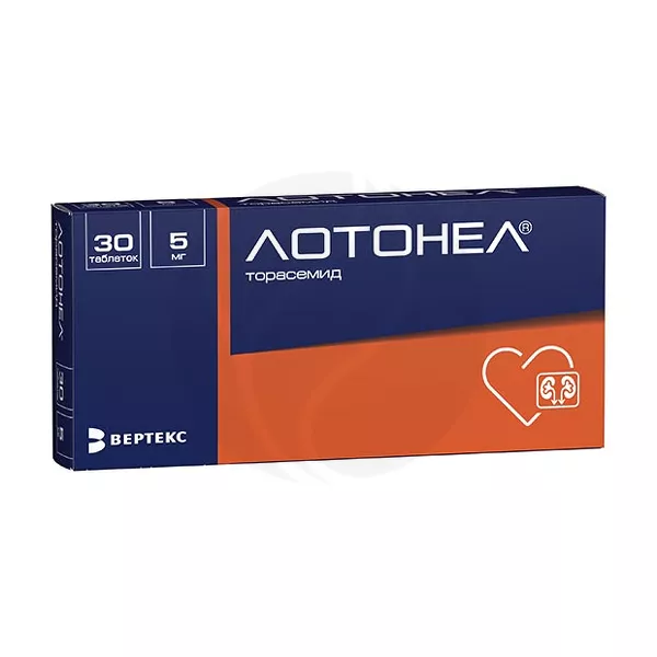 Изображение товара Лотонел таблетки 5мг N30 - комбинированное лекарство для сердечно-сосудистой системы Изображение товара Лотонел таблетки 5мг N30 - комбинированное лекарство для сердечно-сосудистой системы