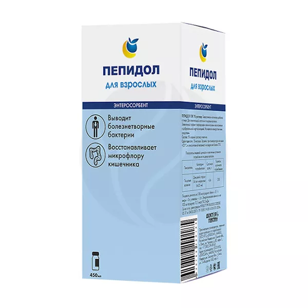 Изображение товара Раствор ПЭГ 5% 450 мл Пепидол ПЭГ Элюсан НПЦ Изображение товара Раствор ПЭГ 5% 450 мл Пепидол ПЭГ Элюсан НПЦ